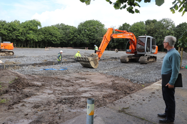 Work Starts on Ward Automations New State of the Art Manufacturing Facility - workers on site 1