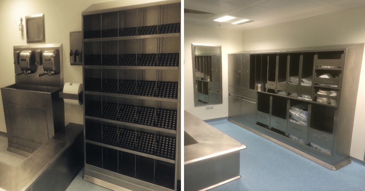 Cleanroom Gowning Rooms & Changing Areas